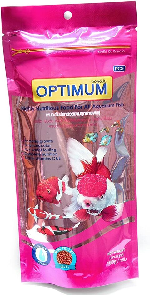 Optimum fish 2025 food online