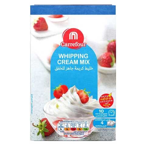 Carrefour Whipping Cream Mix 144g