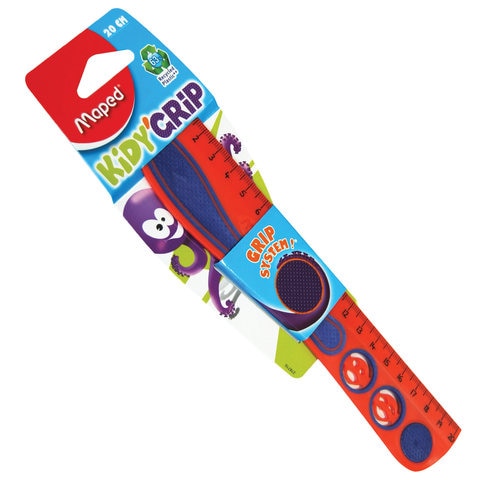 Maped Kidy&#39;Grip Ruler Multicolour 20cm