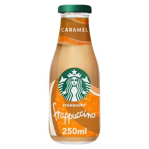 Starbucks Frappuccino Caramel Coffee Drink Bottle 250ml