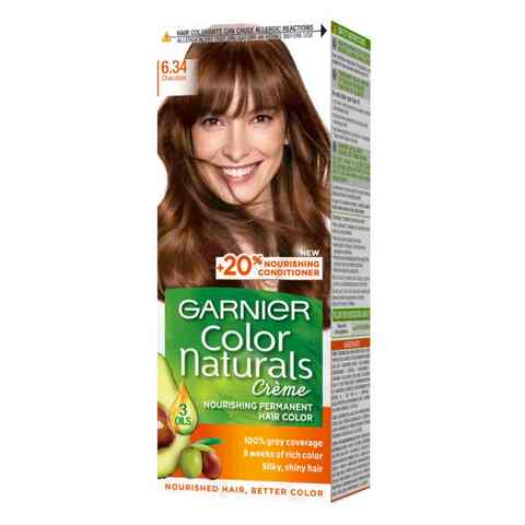 Garnier Hair Dye Color Natural Creme  Brown