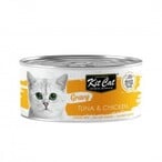 Buy Kit Cat Canned Food Gravy Tuna  Chicken 80g 1 ctn in Saudi Arabia