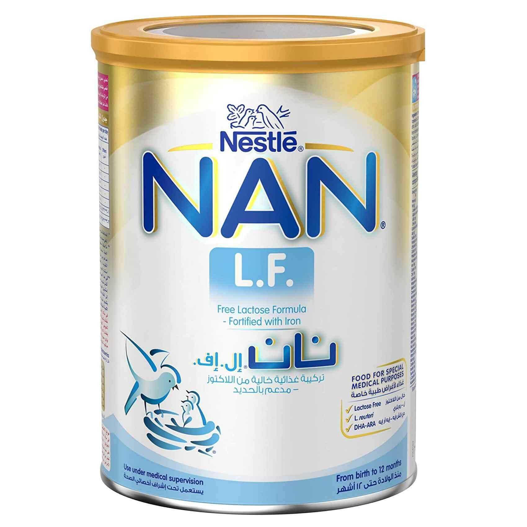 Buy Nestle Nan lactose Free Infant Milk Powder 400g Online - Shop Baby