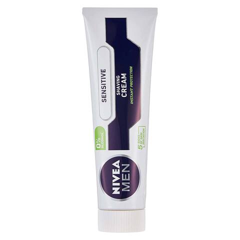 Buy Nivea Sensitive Shaving Cream for Men - Chamomile and Hamamelis - 100ml in Egypt