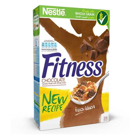 Buy Nestlé Fitness Chocolate Breakfast Cereal 375g Online