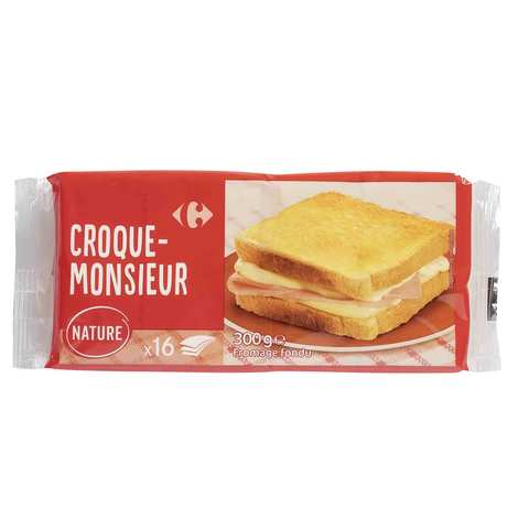 Carrefour Cheese Slice Sandwich 300 Gram 16 Pieces