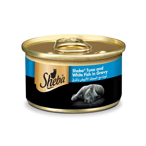 Sheba tuna 2025 cat food