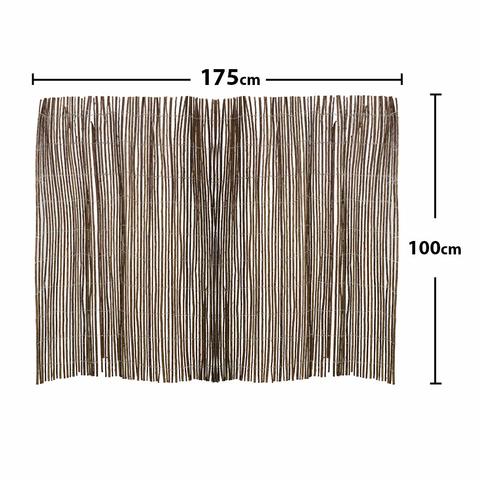 Yatai - Bamboo wooden Weaving  Room Dividers Folding Privacy Screen  1.7  Metre