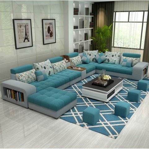 Living room deals u shaped sofa