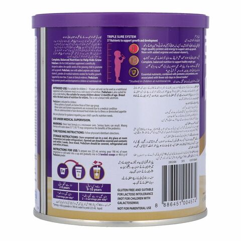 Pediasure Nutritional Supplement For kids Vanilla for Children 2-10 Years 400 gr