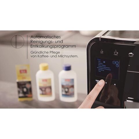 Buy Melitta Purista Automatic Espresso Coffee Machine With Grinder F230-102  Black 1L Online - Shop Electronics & Appliances on Carrefour UAE
