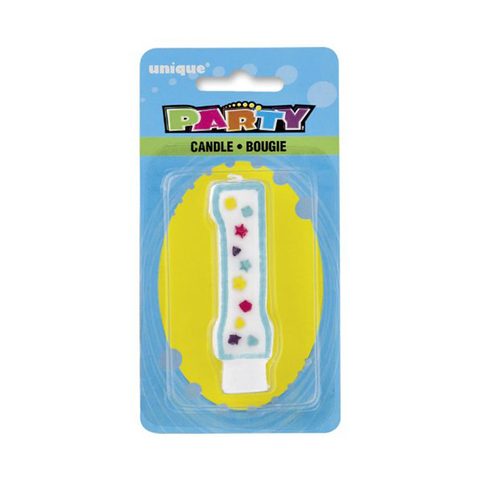 Buy Party numeral candle 1 in Saudi Arabia