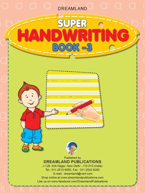 Super Hand Writing Book Part - 3