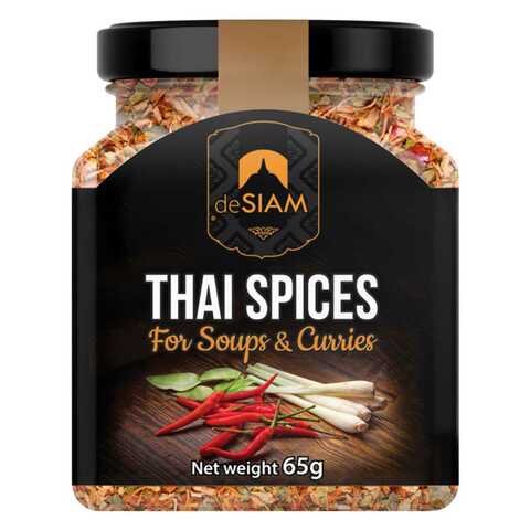 De Siam Soups And Curries Thai Spices 65g