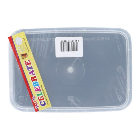 Plastic Food Containers (Pack of 5)