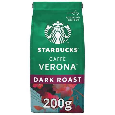 Starbucks Caffe Verona Dark Roast Coffee 200g