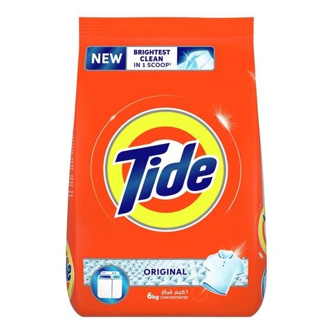 Tide Laundry Detergent Powder with Original Scent 6kg