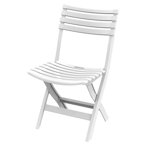 Cosmoplast Folding Chair White 40x35x78cm