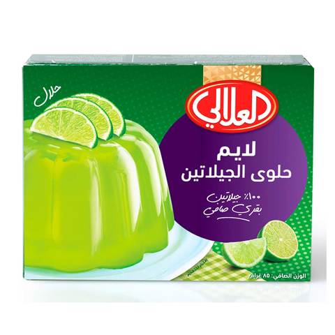 Al Alali Lime Gelatin Dessert 85g