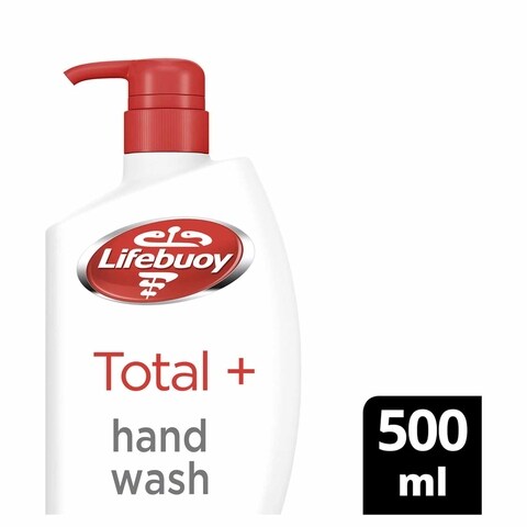 Lifebuoy Anti Bacterial Hand Wash Total 10 500ml