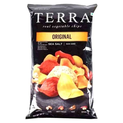 اشتري تيرا أوريجنال شيبس رقائق بطاط بملح البحر والخضروات 141 غرام في الامارات
