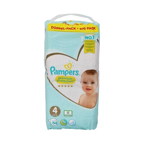 Zeebrasem Gehuurd Ieder Pampers Premium Protection Size 4, 54pcs