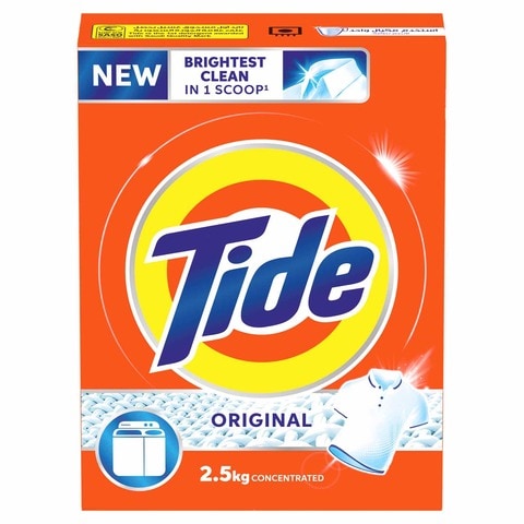 Tide Semi-Automatic Laundry Detergent Powder Original Scent  2.5kg&nbsp;