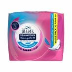 Buy Lil-Lets Maxi Thick Super Unscented Pads White 30 Pads in UAE