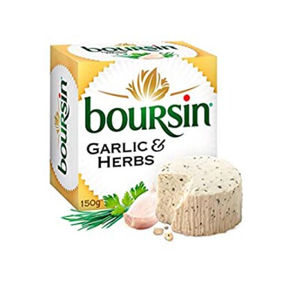Buy Boursin Garlic Herbs Cheese 150GR Online - Shop Fresh Food on Carrefour  Lebanon