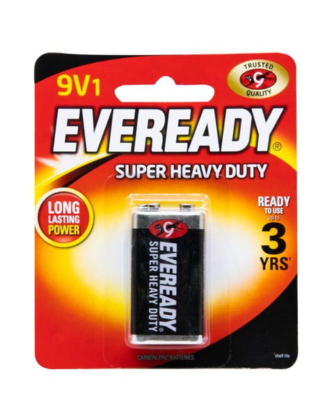 Eveready Black Battery 9V
