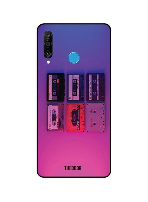 Theodor - Protective Case Cover For Huawei P30 Lite Pink/Purple/Black