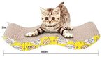 Buy Generic Mumoo Bear Cat Scratcher Cardboard For Little Cats And Dogs, Corrugated Scratching Pad With Wave in UAE