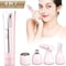 Aiwanto Electric Hair Removal For Women 4 in 1 Waterproof Painless Facial Hair Removal Cordless Bikini Eyebrow Trimmer Nose Body Hair Shaver
