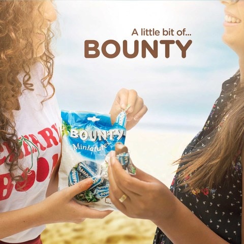 Bounty Miniatures Milk Chocolate Mini Pouch 150 Gram