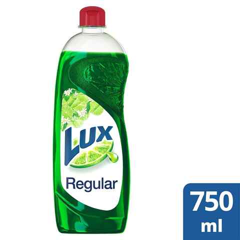 Lux Progress Dishwash Liquid For Sparkling Clean Dishes Regular Tough On Grease Mild On Hands 750ml