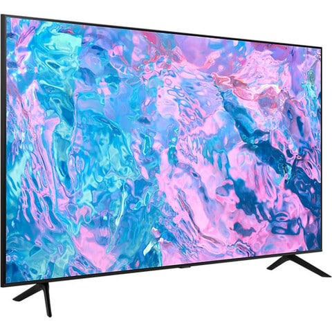 Samsung CU7000, 50 Inch, Crystal UHD 4K, Smart TV, UA50CU7000UXZN, Black (2023, Crystal Processor 4K, PurColor, Smart Hub)