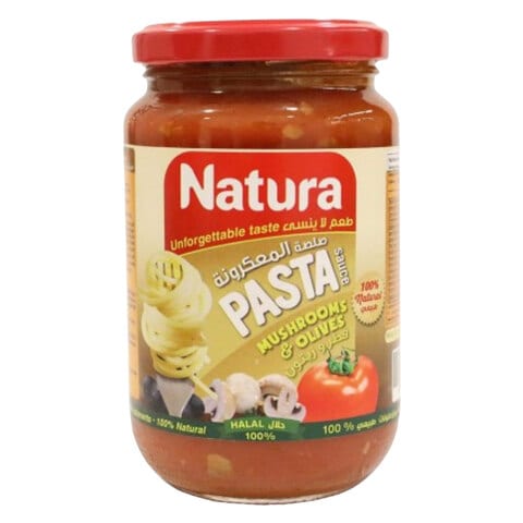 Natura Mushrooms And Olive Pasta Sauce 360g