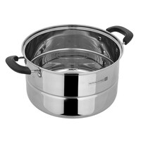 Royalford 26Cm(7.3L) Double Layer Stainless Steel Steamer