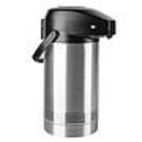 Emsa President Stainless Steel Pump Flask Silver 3L