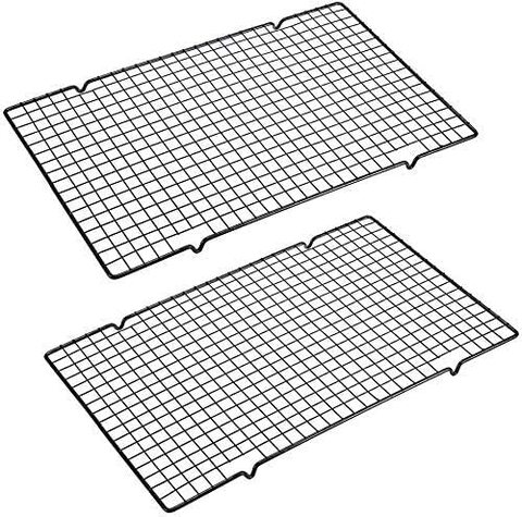 Pan cooling outlet rack