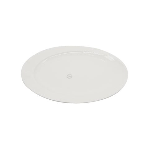 Oval white outlet dinner plates