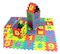 Rainbow Toys 36pcs EVA Puzzle Baby Toys Foam Alphabet Numbers Mini Play Mat 36 Pieces