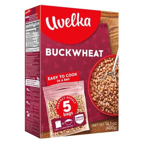 Uvelka Buckwheat 80g Pack of 5