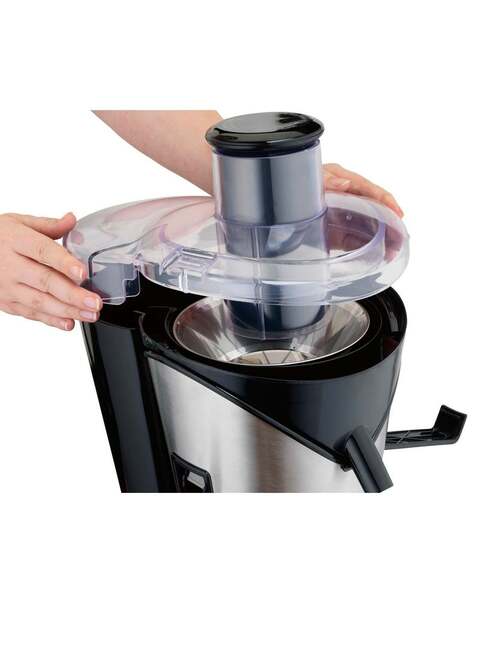 Hamilton Beach Big Mouth Plus 2-Speed Juice Extractor, Black/Silver