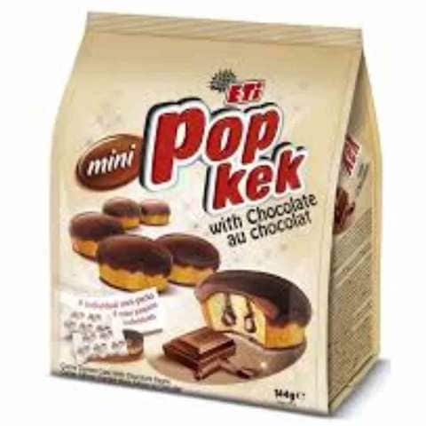 ETi Pop Kek Cake With Chocolate Cream 144 Gram