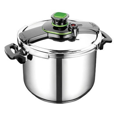 Buy Tefal Secure Compact Pressure Cooker Silver And Black 8L Online - Shop  Home & Garden on Carrefour UAE