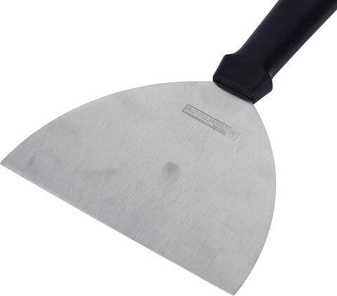 Royalford RF9872 Stainless Steel Scraper - Portable Ergonomic Long