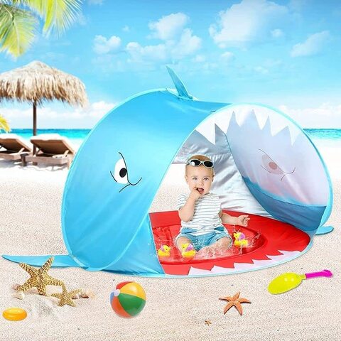 Baby shark outlet tent