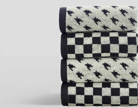 4 PCS Set Of Cotton Towel With Thick And Absorbent Material