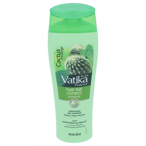 Vatika Cactus and Gergir Hair Fall Control Shampoo 200ml